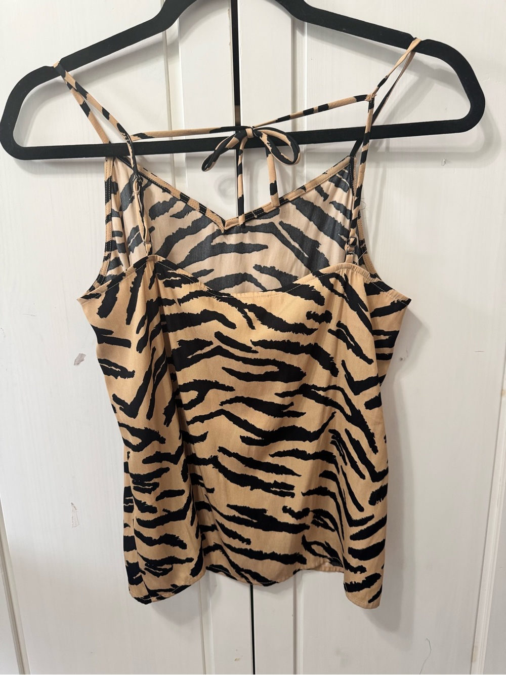 Maurices Tan Zebra Print Spaghetti Strap Cami XS. NWT - Picture 4 of 5